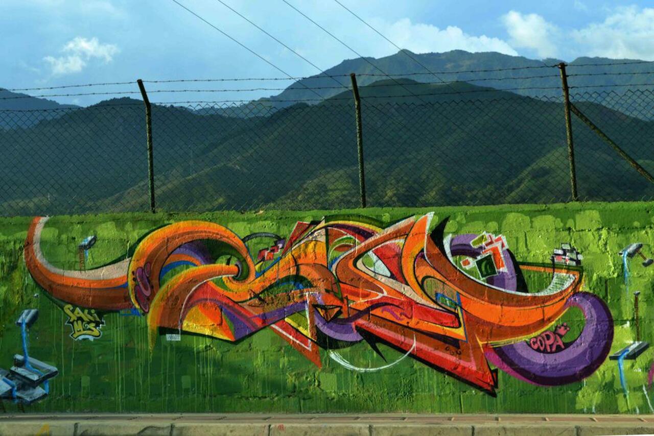 RT @fullyfuller: Art by Anck Millan from Bogota Colombia #streetart #mural #art #graffiti #AnckMillan #Colombia http://t.co/GMO3V0LyvP