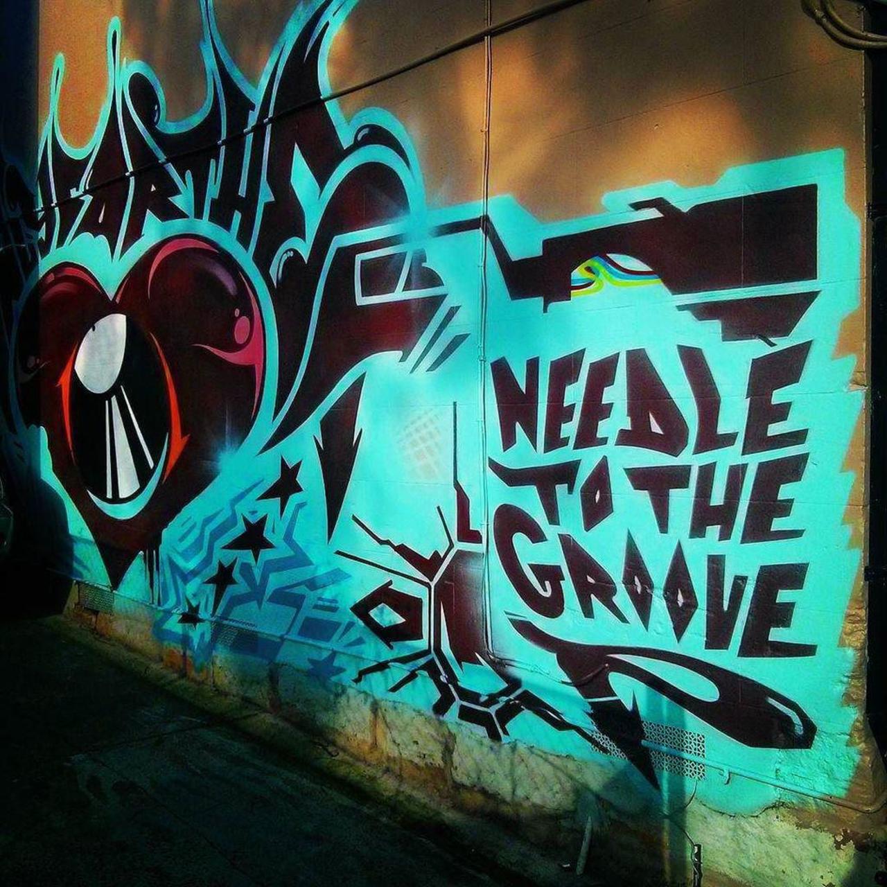 Needle to the Groove #ifttt #newtown #sydney #sydneygraffiti #needle #rsa_graffiti #arteurbano #streetart #graffiti… http://t.co/x50xW1ILWq