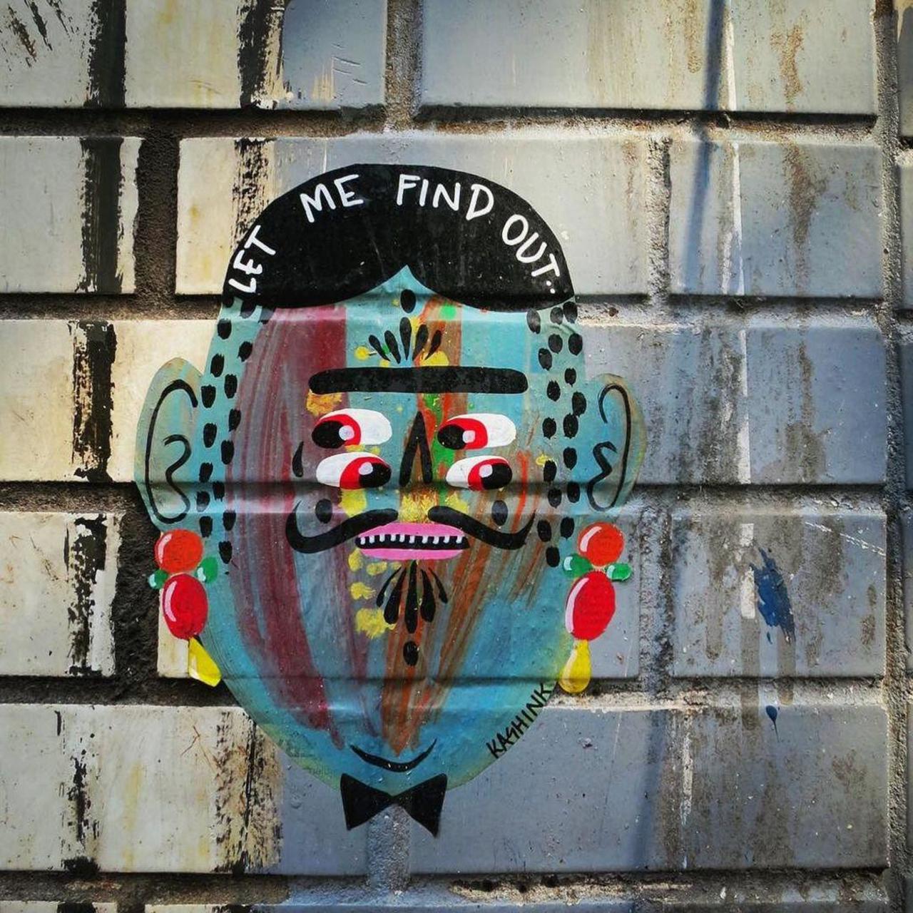 RT @CM_Fragrance: Let me find out... @kashink1 #streetart #graffiti #pasteups #wheatpaste #nolita #nystreeta… http://bit.ly/1j5oHJr http://t.co/UPJU1SQWDz