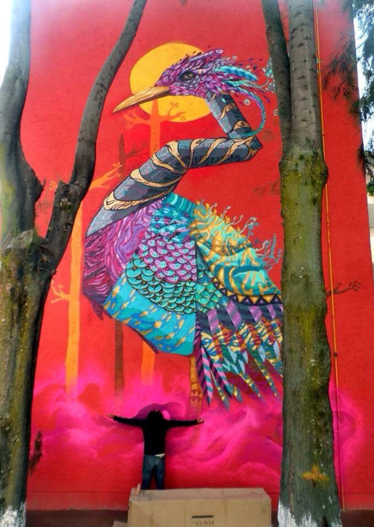 Stunning color “@GoogleStreetArt: 'Songs of Colour' by NacHo Wm ft. Farid Rueda #art #graffiti #streetart http://t.co/MOIkSL6A16” #mural