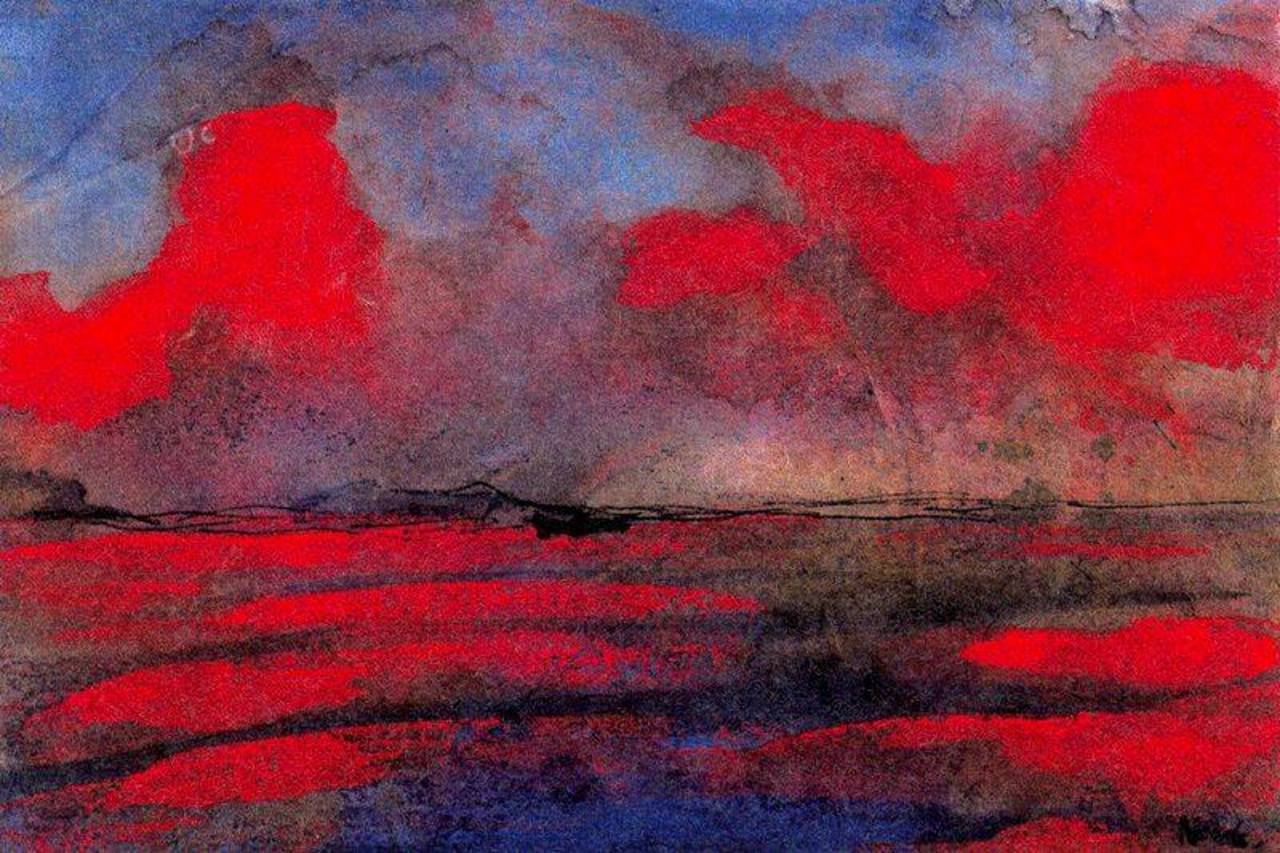 Emil #Nolde - Landscape in Red Light http://t.co/28gMLGiuny