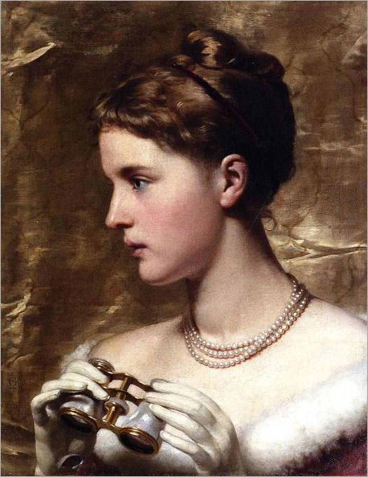 RT @Helisabethhh: Portraits by Gustave Jean Jacquet #art http://t.co/CKNW8CifVI