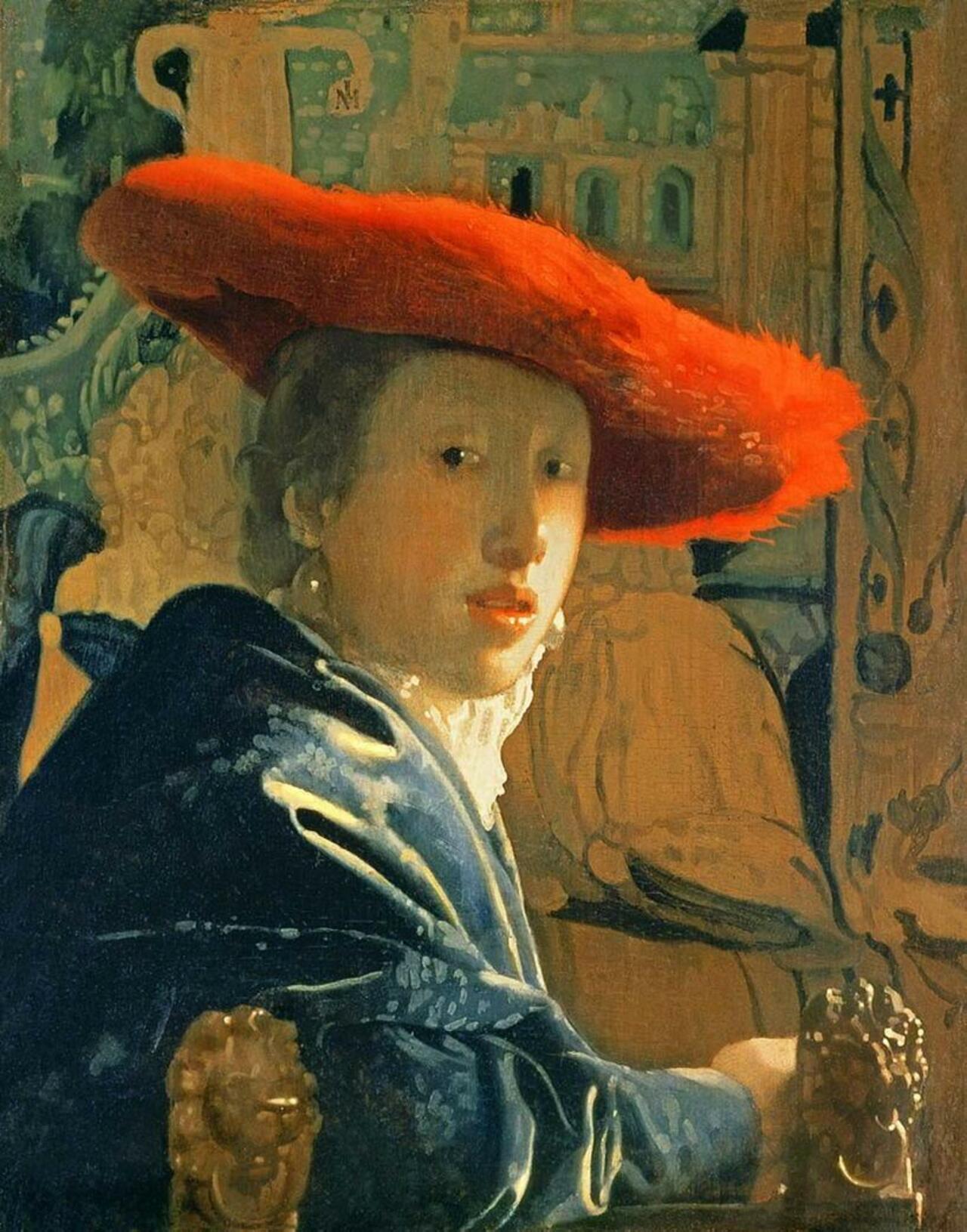 Great #art from @Art_Authority: Girl with a Red Hat by Vermeer, Jan http://t.co/VShbuUXmce
