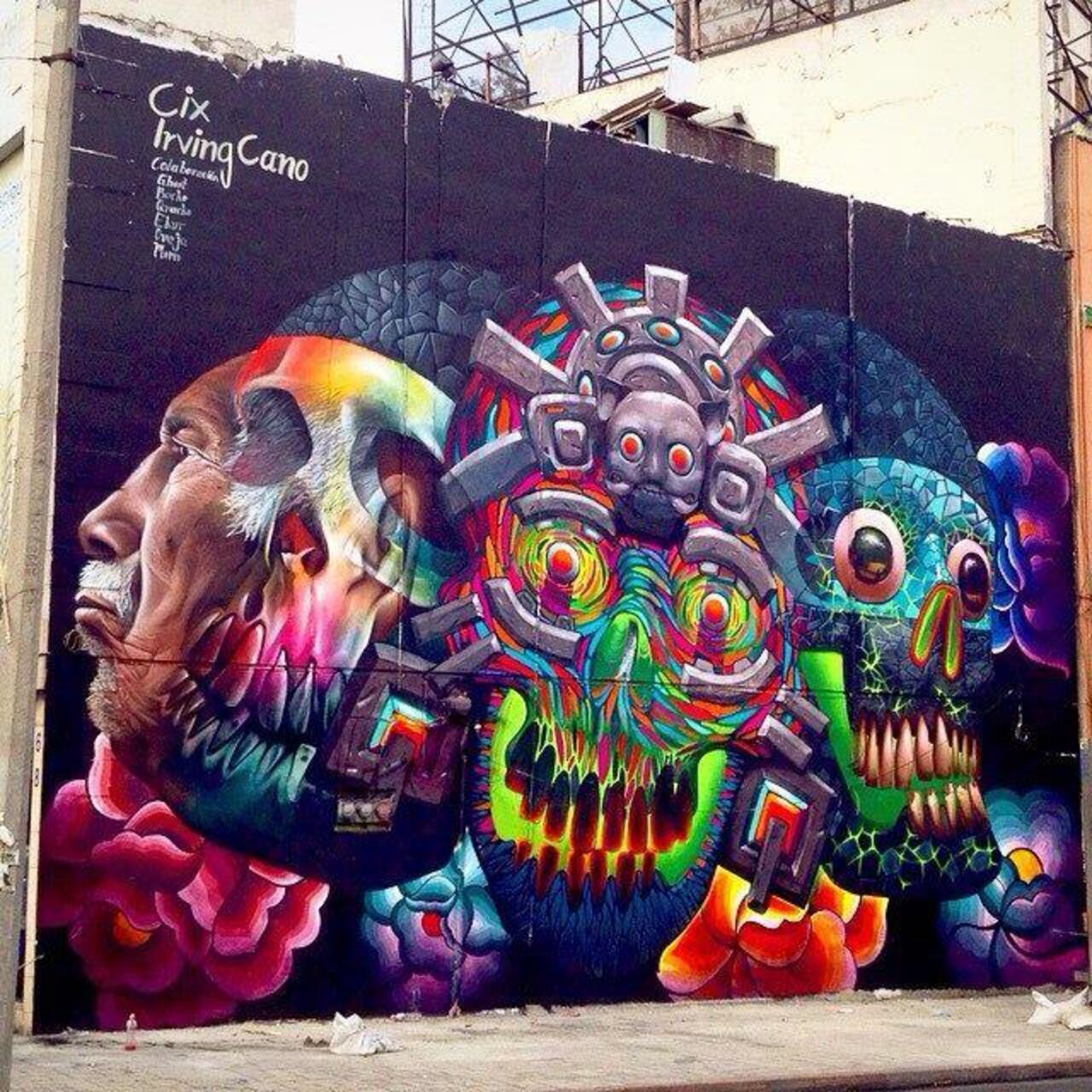 New Street Art by Irving Cano and Cix in México.

#art #arte #graffiti #streetart http://t.co/W13xOQgJ10