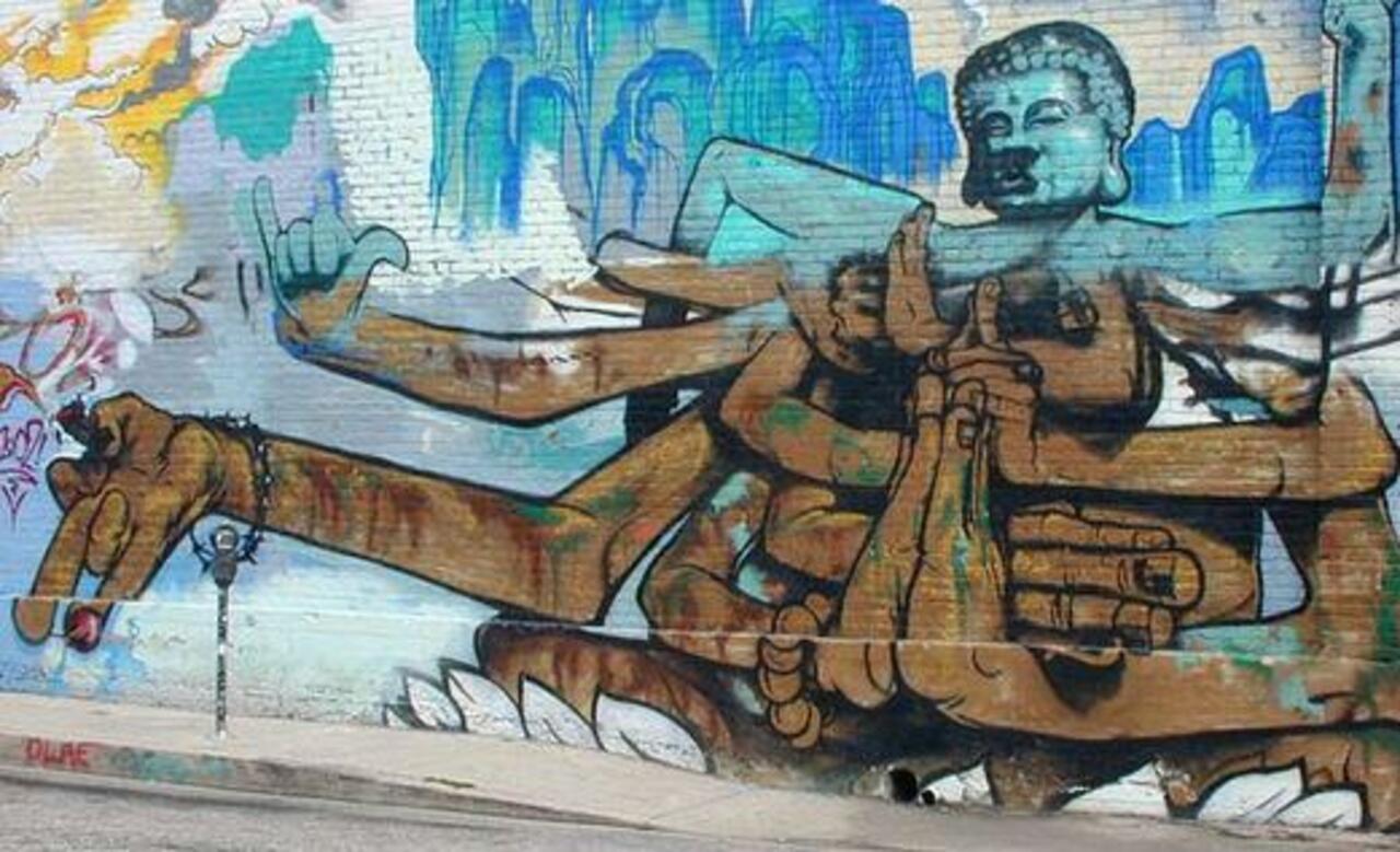 “@5putnik1: That Funky Buddha  • #streetart #graffiti #art #funky #dope . : http://t.co/kCSjK0JT8I”