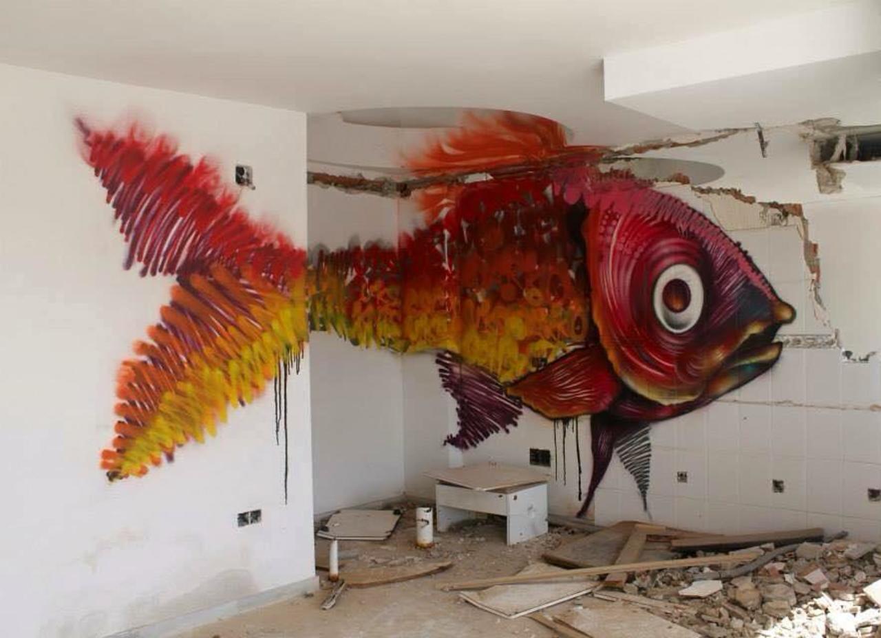 Anamorphic 3D Art by Ddarko Ochentayuno in Fuengirola, Malaga 

#art #arte #graffiti #streetart http://t.co/fqFLhTyX7r