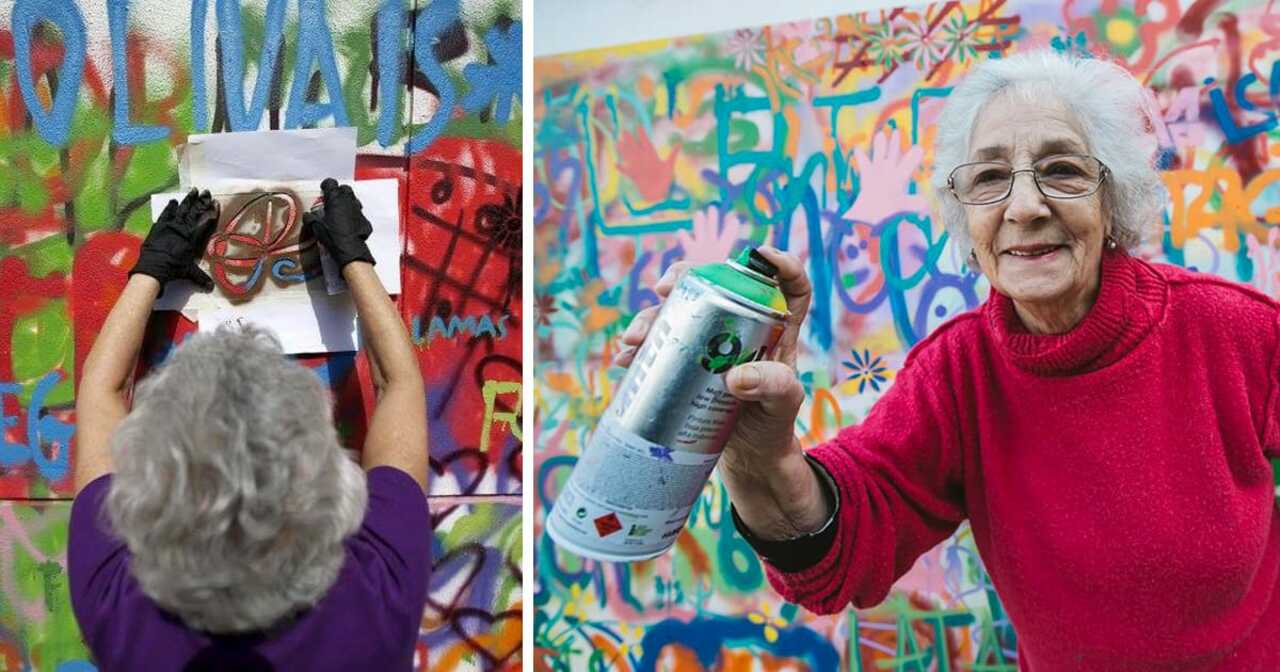 Lisbon is Subverting Street Art Cliches Through Creative Workshops for Older People