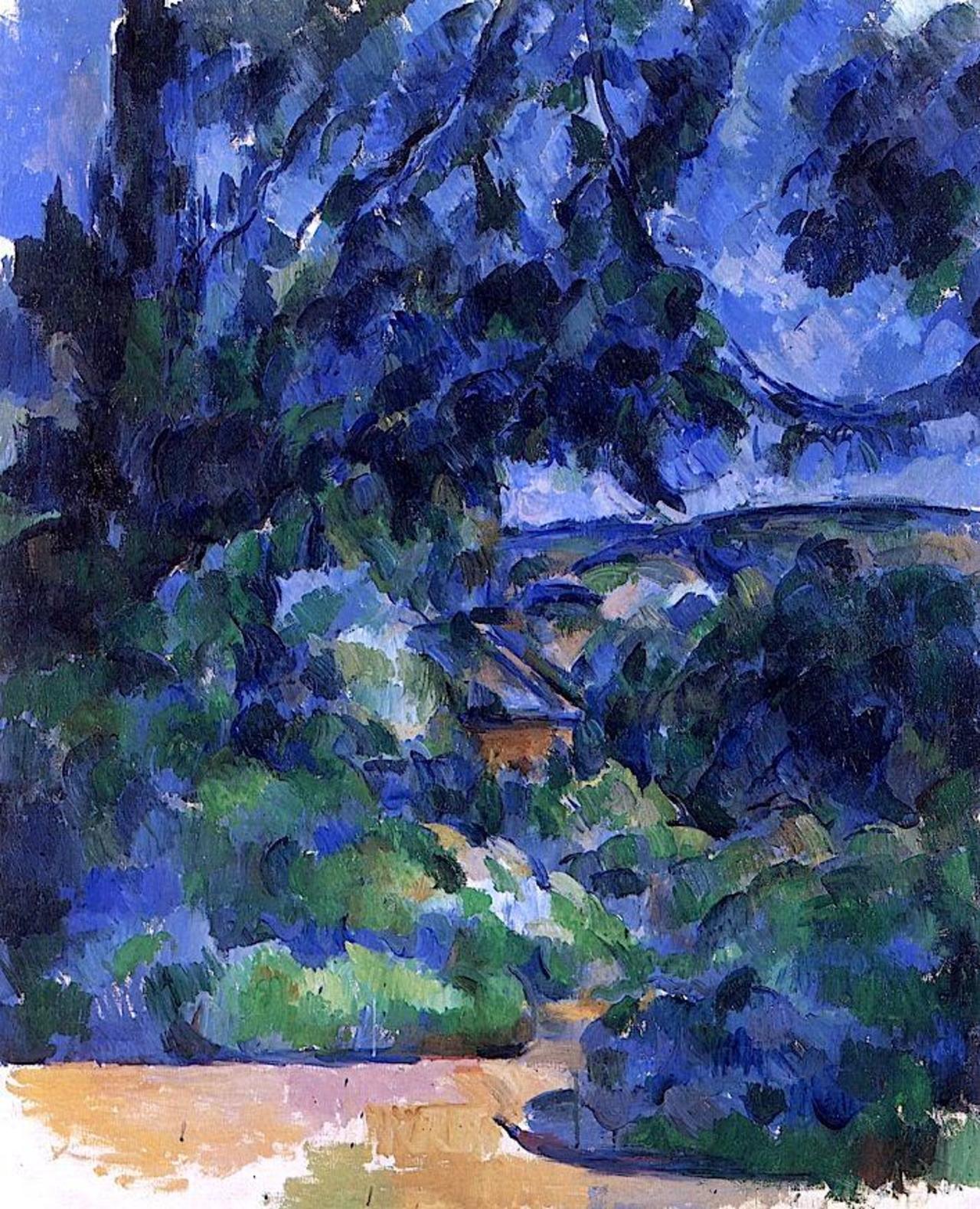 Blue Landscape. Paul #Cezanne - circa 1904-1906 http://t.co/HB7MTG1BxC