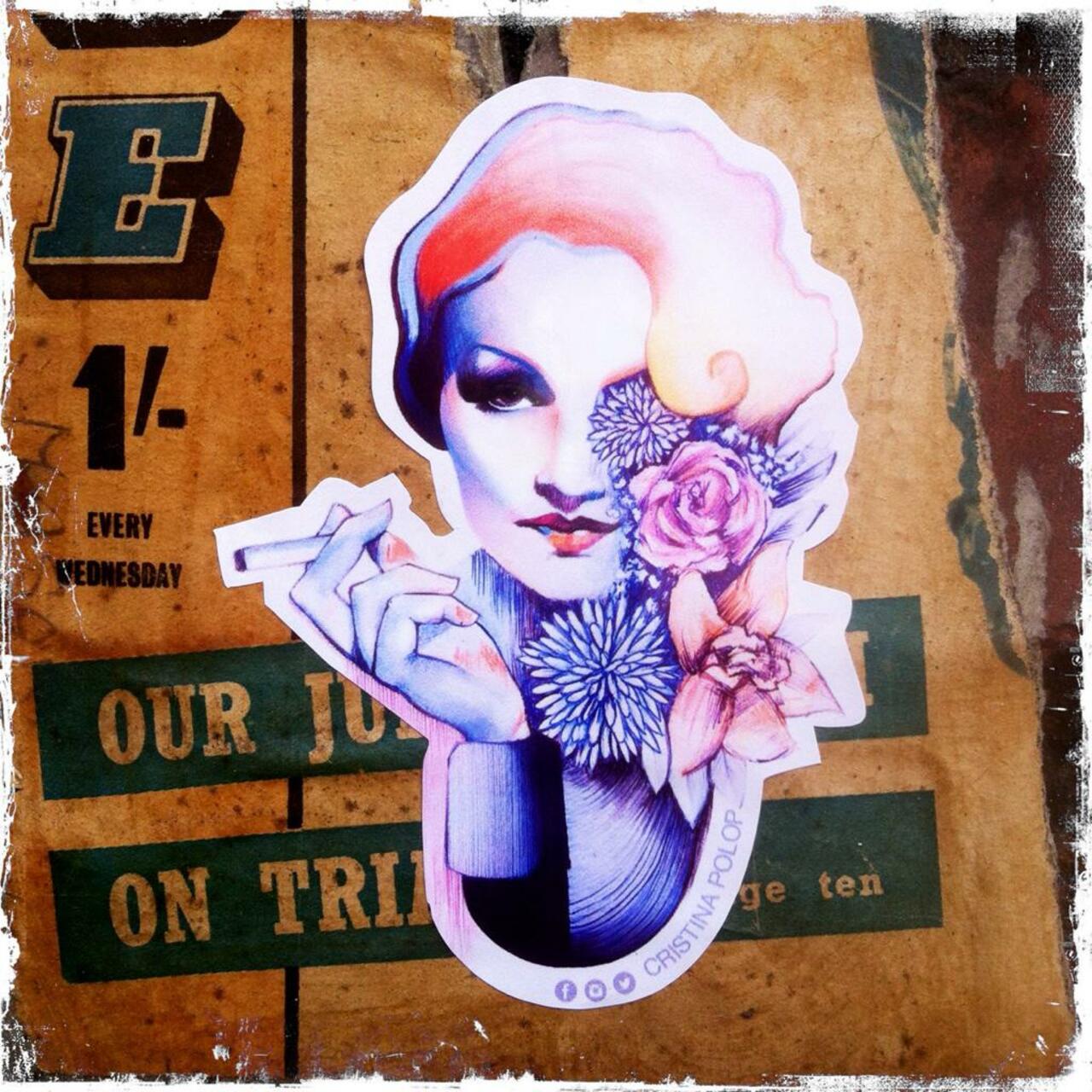 Little sticker from Christina Polop on Sclater Street #art #streetart #graffiti http://t.co/cGgYngKtWu
