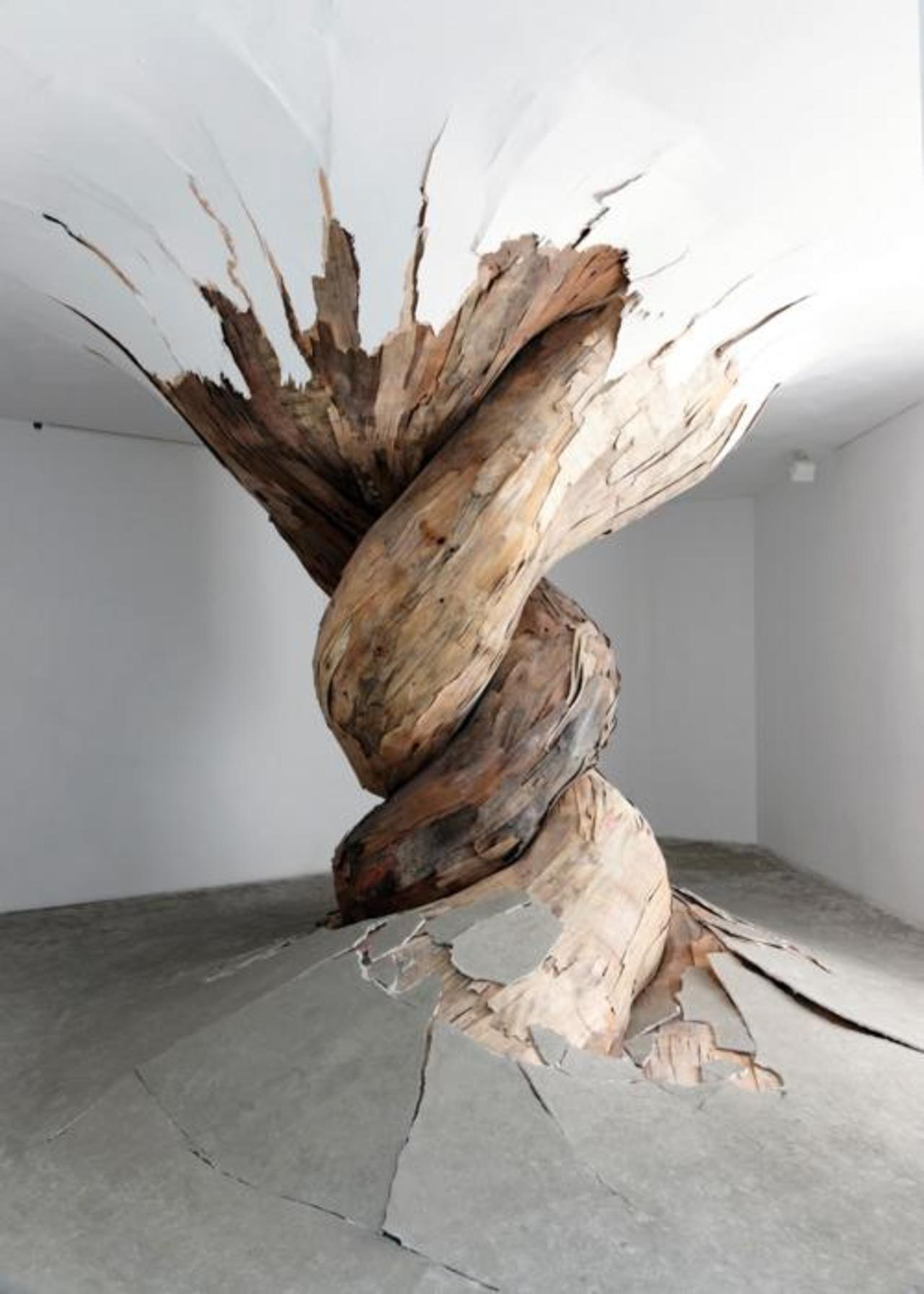 Amazing installations by Henrique Oliveira (Brazil). #art #installation #wood #amazing http://t.co/FHRb0TscDg