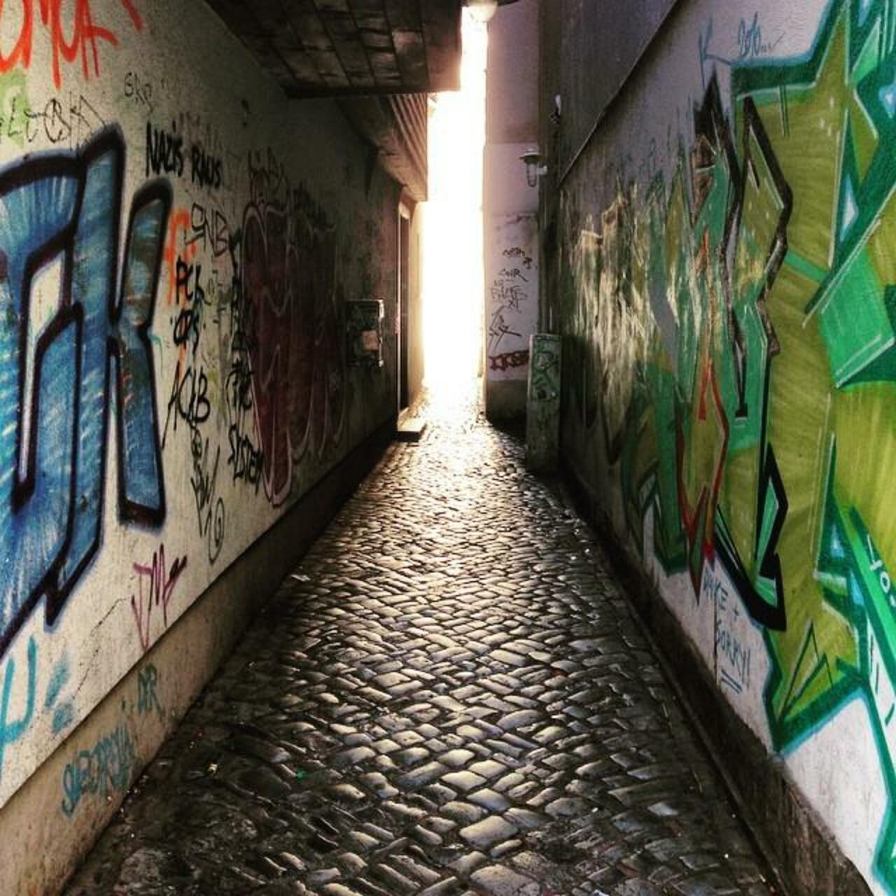 #Cobbles & #graffiti in #Erfurt today. #art #history #culture #perspective #design #old #new #travel #tourism #tour… http://t.co/8TnlwQQBzJ