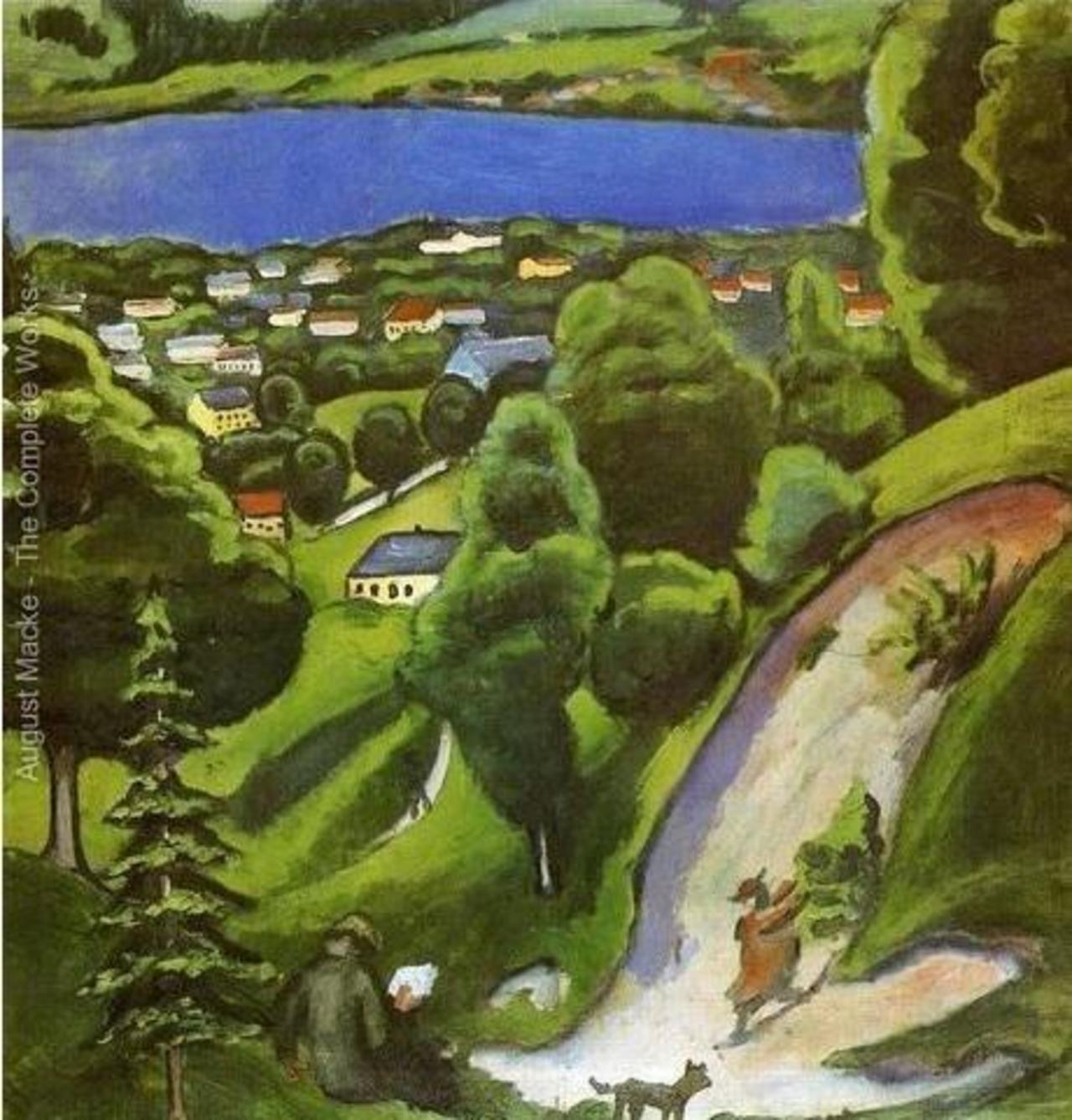 RT @originalartand1: Thanks for the awesome RTs #FF Happy Friday @afagasta @ahmet11kartal Tegernsee Landscape #AugustMacke http://t.co/Ei2pW0OdYG