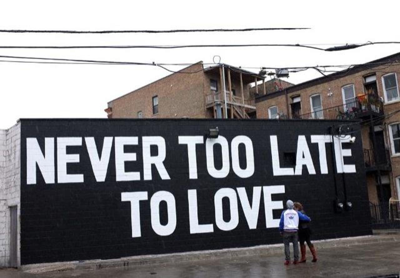 Never too late to love... 

Street Art by Maserart 
#art #arte #graffiti #streetart http://t.co/NwMxOrBfdA