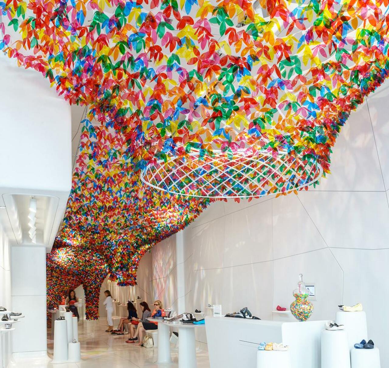We Are Flowers Installation at Melissa 
By Softlab NYC
#Art #Installation http://t.co/1hqWNDb6bg