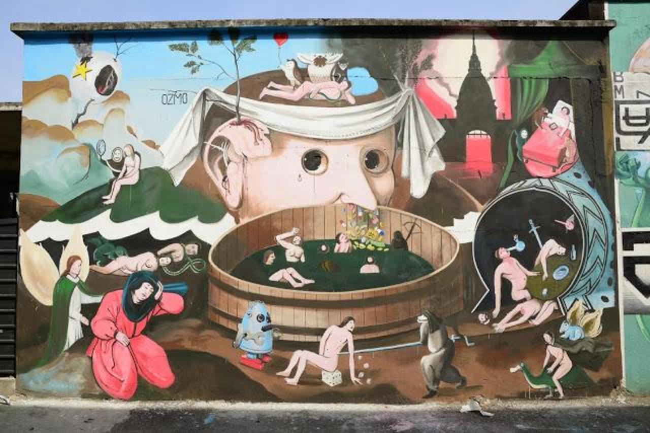 StreetArt News
Ozmo creates "Tondal’s Vision", a new mural in #Turin #Italy
#StreetArt #Art #UrbanArt #Graffiti http://t.co/zPO5LrG5aZ