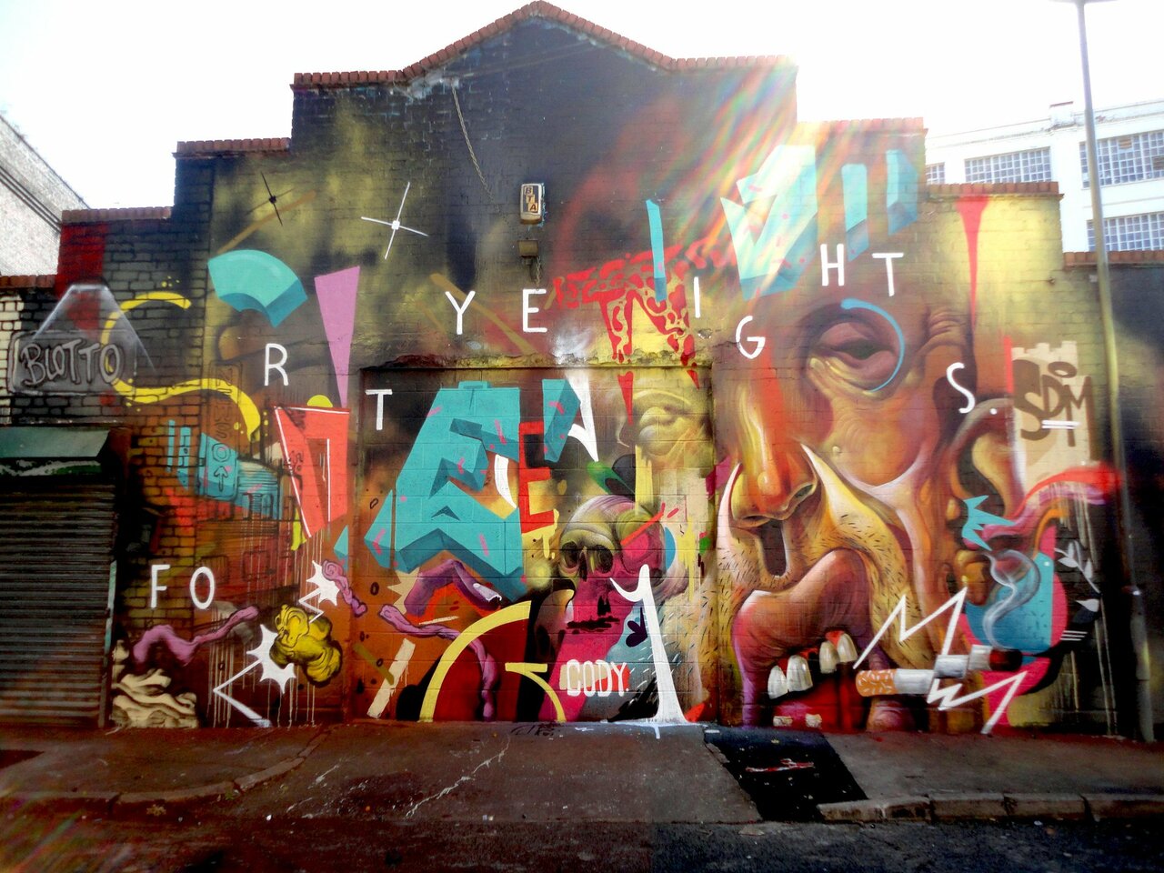 RT @djcolatron: @GENT48S & @dannewso have done it again. Amazing wall
#art #mural #graffiti #streetart #Digbeth http://t.co/Kc0OBct1JU