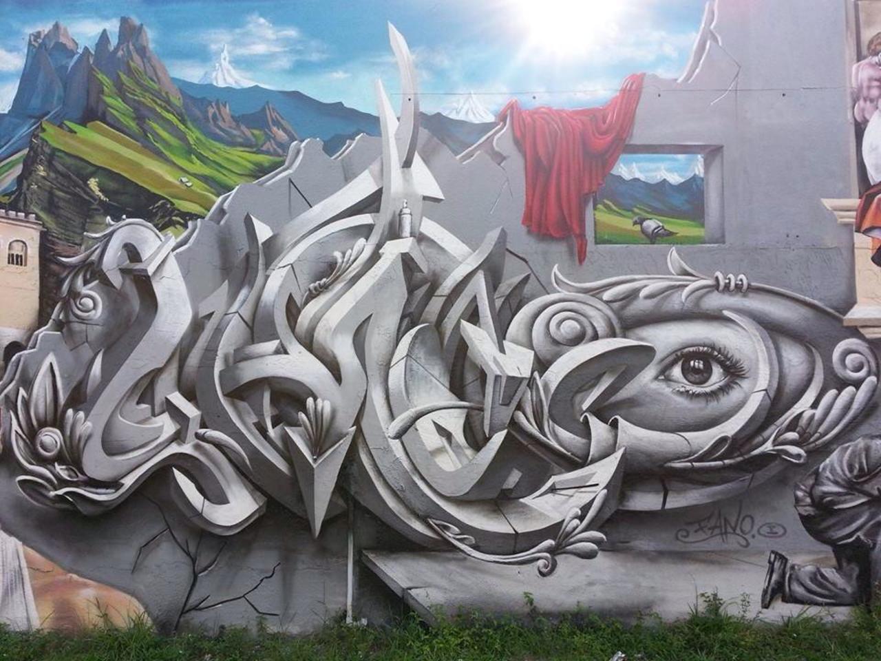 RT @designopinion: Artist 'Smog One' new Street Art wall located in Broward blvd, Florida, USA #art #mural #graffiti #streetart http://t.co/NxP1o356cl