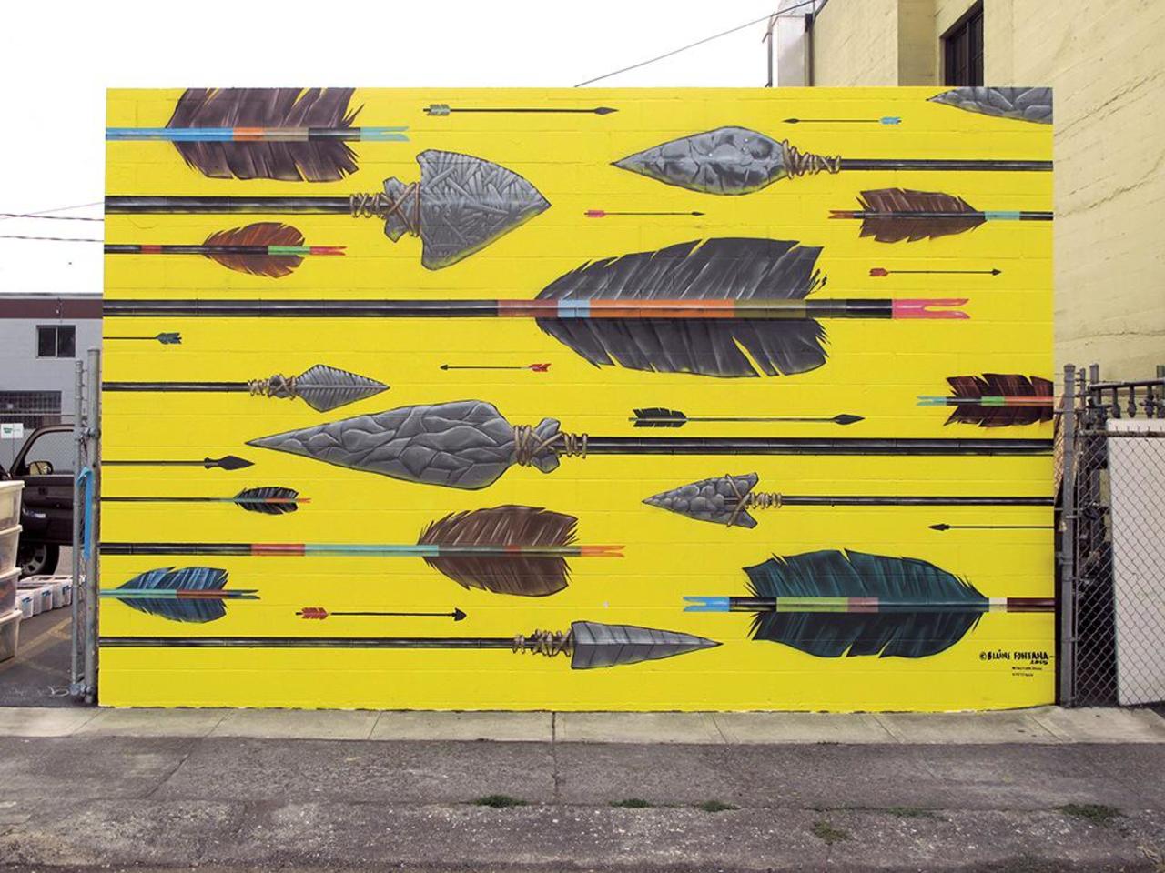 A new piece by Blaine Fontana for Forest for the Trees in Portland, US. #StreetArt #Graffiti #Mural http://t.co/fkPckEqsoL