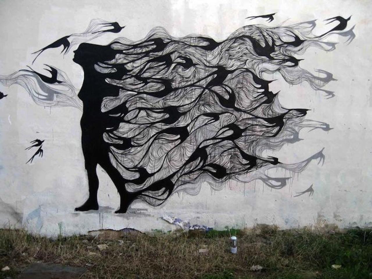 Stunning #artwork by hyuro ❤
#art #streetart #graffiti #blackandwhite #urbanart #Mural 
http://www.mymodernmet.com/profiles/blogs/10-street-artists-you-should http://t.co/oylpyFudZc