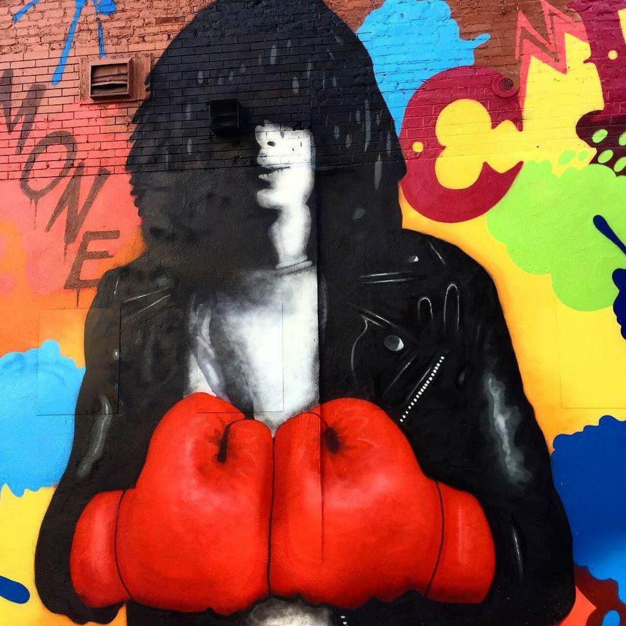##streetart #streetartnyc #urbanart #graf #graffiti #instagraf #joeyramone #cbgbs #boxing #mural #muralism #newyork… http://t.co/Ihxg4CTl9c