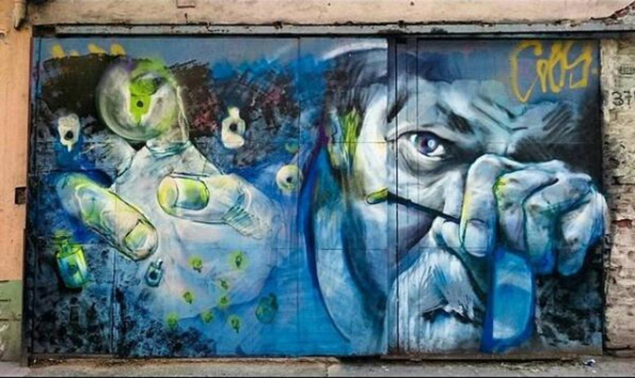 Graffiti #mural by COAS in Santiago, Chile via @GoogleStreetArt #art #graffiti #urbanart #streetart http://t.co/QhoFVL7eQU