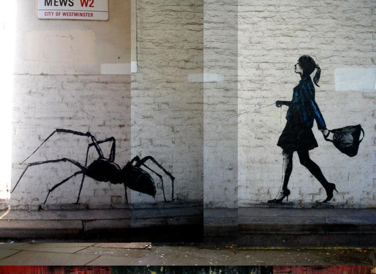 RT @upbyartists: BANKSY 
#banksy #graffiti #illustrator #streetart #wow #art http://t.co/YDcAIl7Pf0