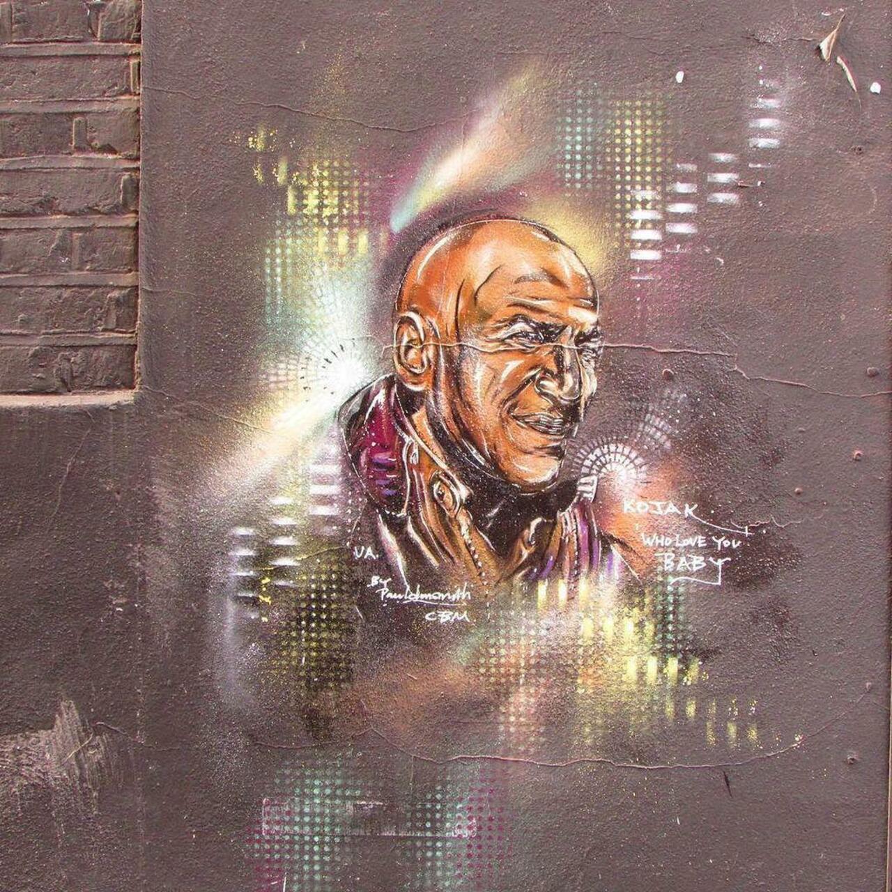 Who loves ya baby? #Kojak #TellySavalas 
#London #streetart #graffiti #graffitiart #urbana… http://ift.tt/1Fsuva3 http://t.co/CXkuVH1QbG