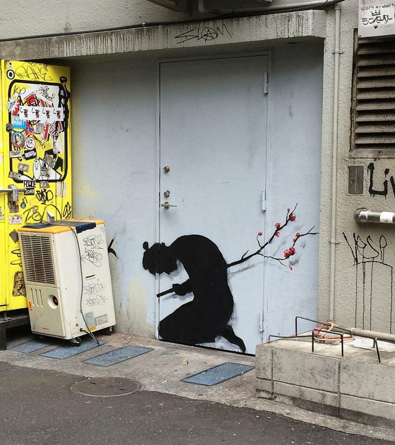 Thought-provoking image of the day. #tpiotd #art #streetart #graffiti #Japan #reflection #life #death http://t.co/0UI2XxdsxX