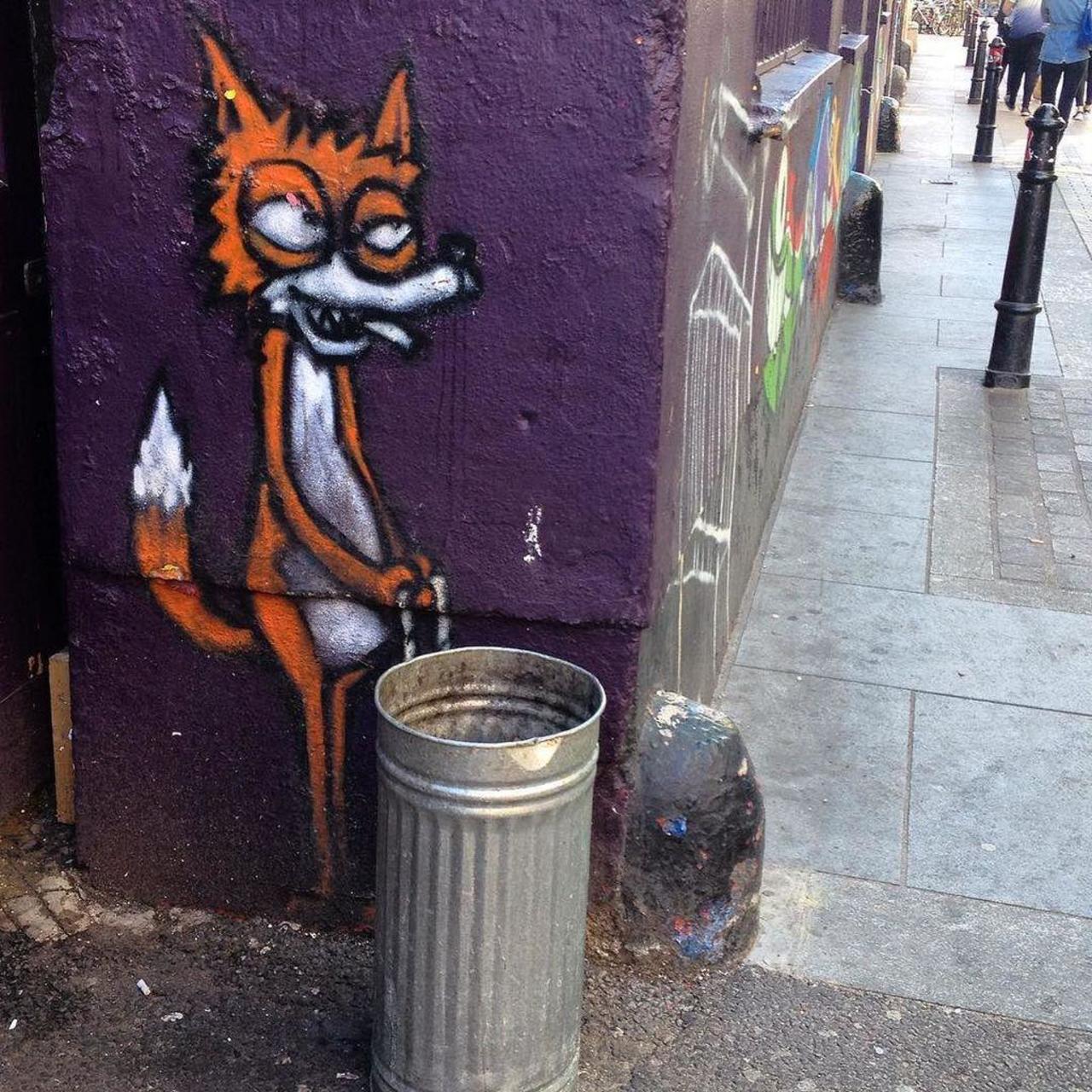 StArtEverywhere: Fox. #streetart #streetartlondon #graffiti #london #thisislondon by isadarko http://t.co/zj193ASGLG