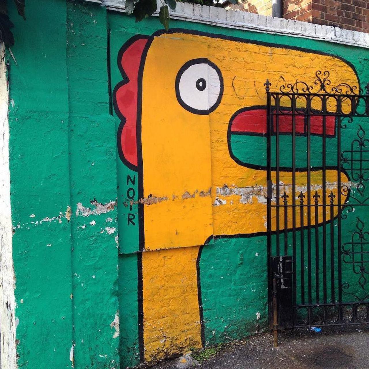 StArtEverywhere: Waaaa! #streetart #streetartlondon #graffiti #london #thisislondon by isadarko http://t.co/UKwwbEb8b3