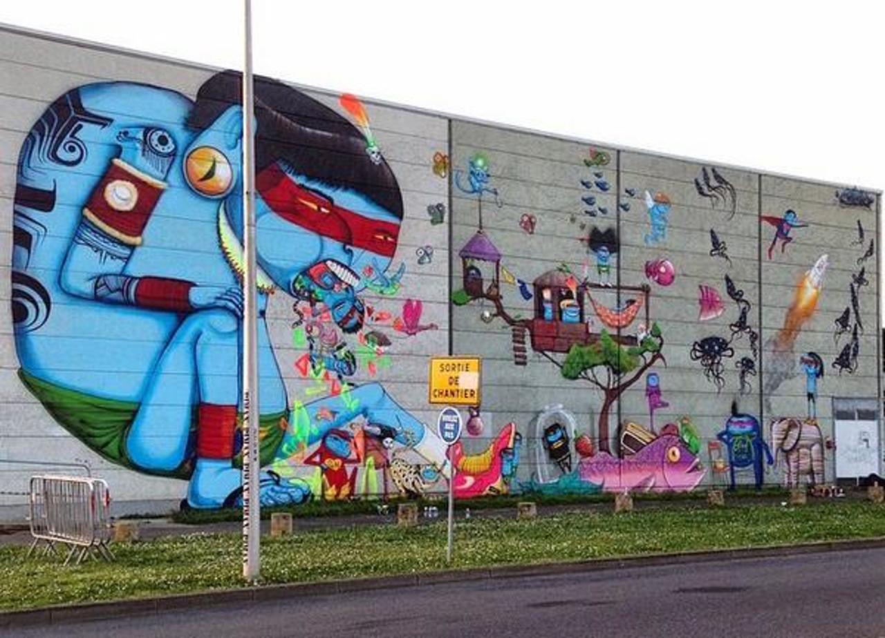 RT @upbyartists: CRANIO
#streetart #graffiti #art #mural http://t.co/mDyyye7byz