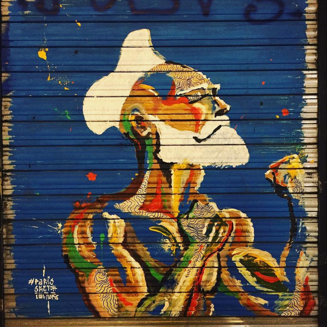 #Paris #graffiti photo by @ijustdontknow http://ift.tt/1MV7rDp #StreetArt http://t.co/8lg5m6eO9M