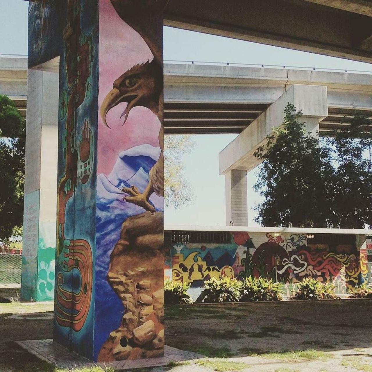 Bird under bridge 
#art #chicanopark #streetart #eagle #bird #graffiti #urbanart #heritage #creative #dope #mural #… http://t.co/K0wM71JtEf