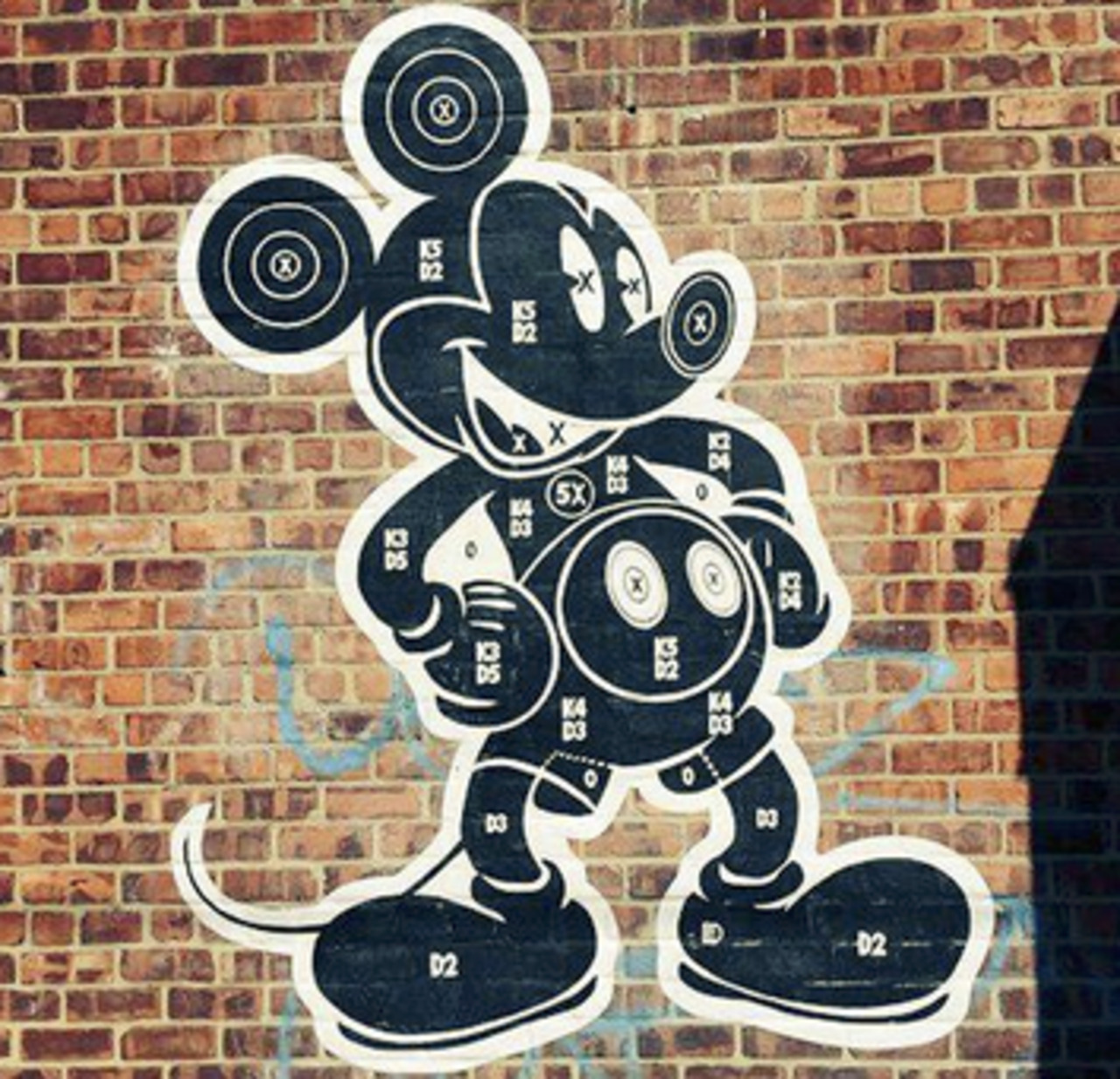 "Mickey Mouse" #graffiti pasteup via @BuddhaLeeRaye #MickeyMouse #streetart #pasteup #urbanart #art http://t.co/PFIs78BgHq
