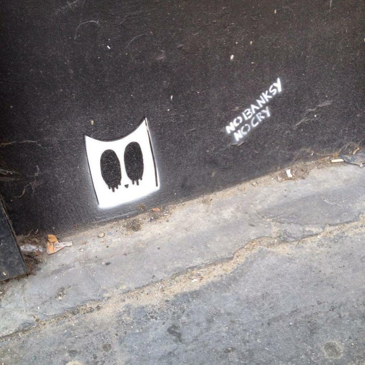 StArtEverywhere: #streetart #graffiti #streetartlondon #london #thisislondon eulenheulen by isadarko http://t.co/fToT9EVL9U