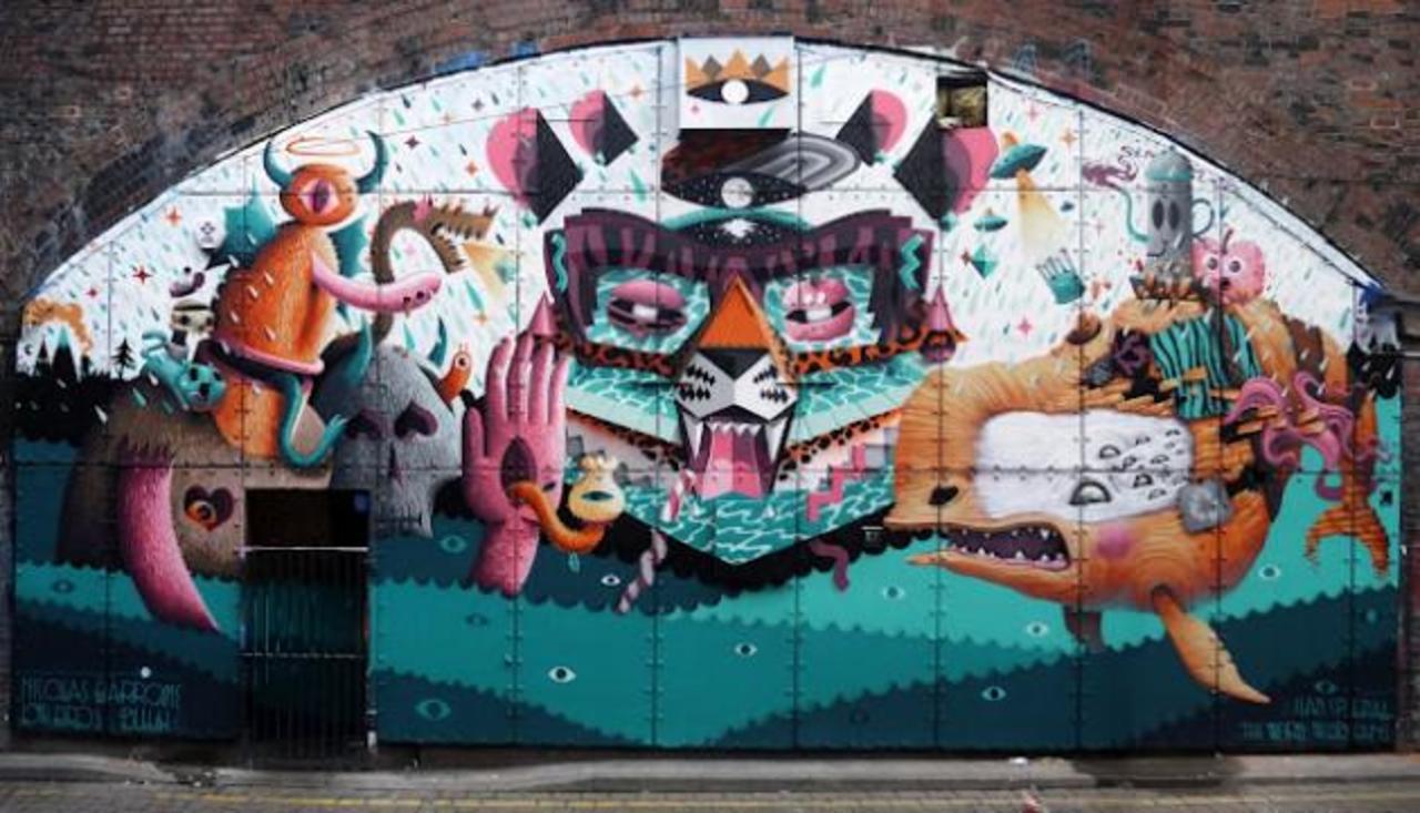 RT @5putnik1: Of Men & Monsters  • #streetart #graffiti #art #funky #dope . : http://t.co/jCPyGBergN