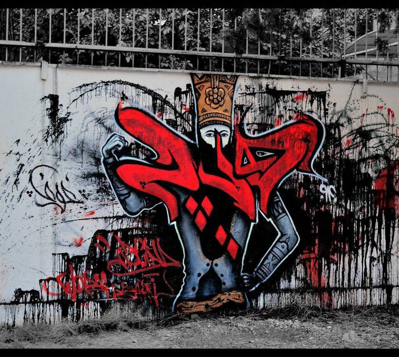 RT @artpushr: via #mrwormbrain "http://ift.tt/1VnEtR1" #graffiti #streetart http://t.co/o5BmJORJFh