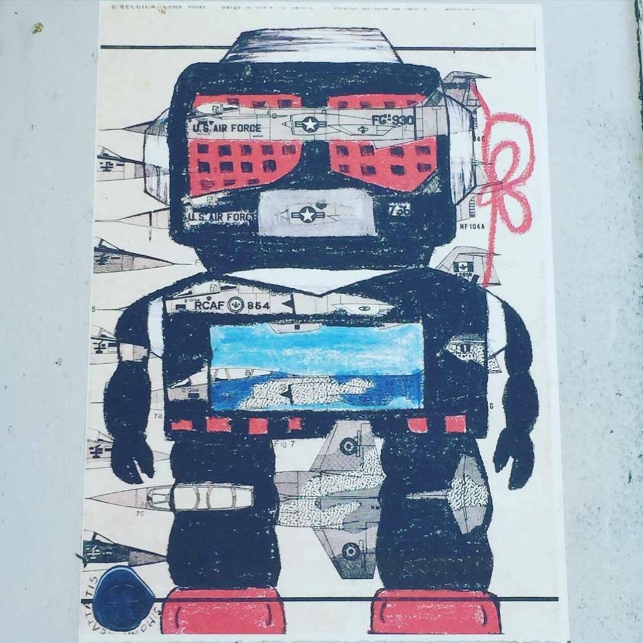 RT @Otherbots: #Lisbonne #Lisboa #portugal #robot #graffiti #graffitiart #urbanart #urban #Streetart #vandalism by vesna72 http://t.co/MH2DtYL6ZO