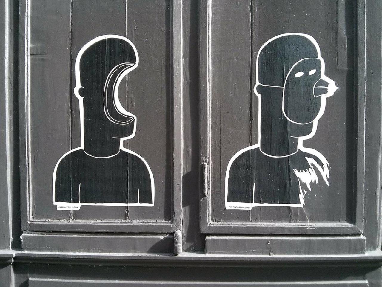 Street Art by Justin Person in #Paris http://www.urbacolors.com #art #mural #graffiti #streetart http://t.co/8AENzLjeTg