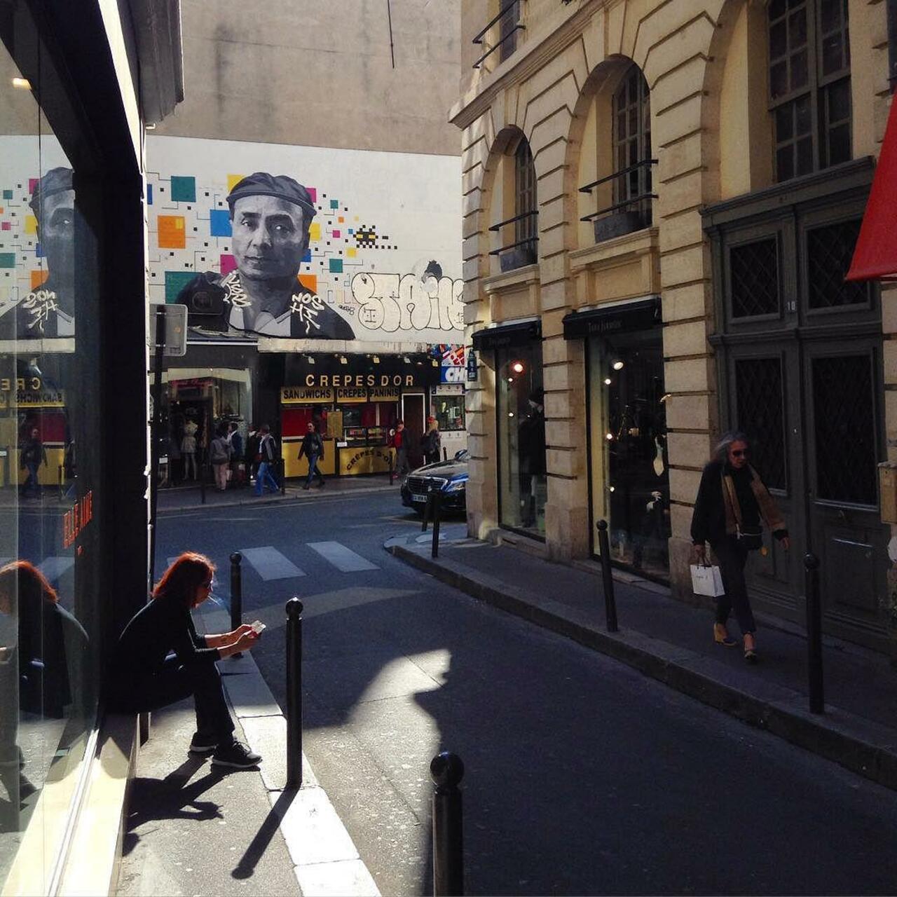 #Paris #graffiti photo by @fleurs.de.sel http://ift.tt/1MRdeXx #StreetArt http://t.co/DP4iqGllWK