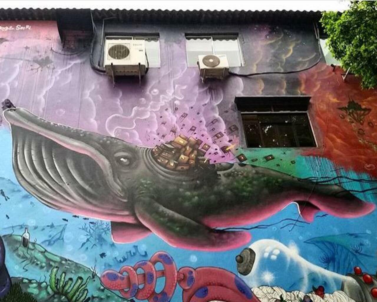 Street Art by joks_johnes Pinheiros, São Paulo 

#art #mural #graffiti #streetart http://t.co/SLZR9m6J37 googlestreetart chinatoniq
