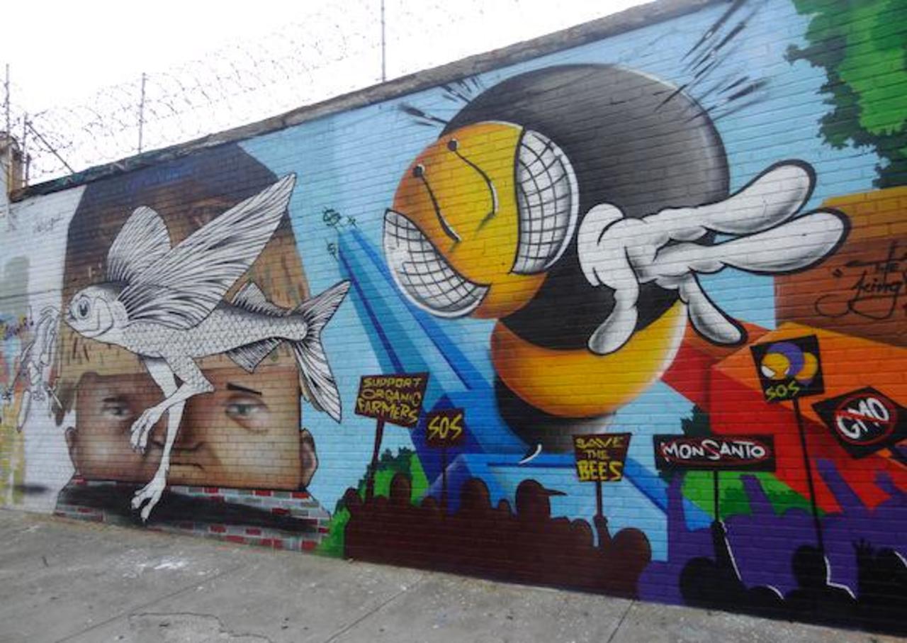 #StreetArt via @KimKaosDK  #Queens #USA 
 #Art #UrbanArt #Graffiti http://t.co/LZvxEWA65C"