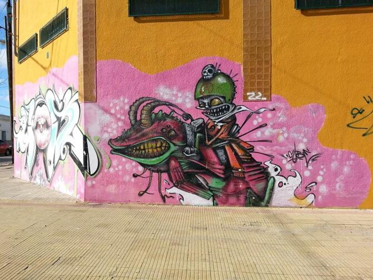 RT @GraffitiLP: RT: @DickieRandrup #Graffiti de hoy:<riding insects>calles 66y23 #LaPlata #Argentina #StreetArt #UrbanArt #ArteUrbano http://t.co/3urwlklotG