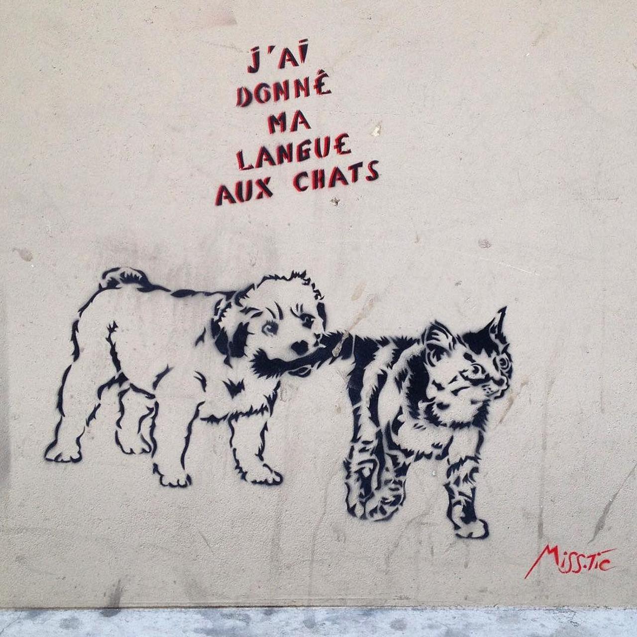 #Paris #graffiti photo by @benapix http://ift.tt/1KZJNQt #StreetArt http://t.co/EaJwM3DXuY