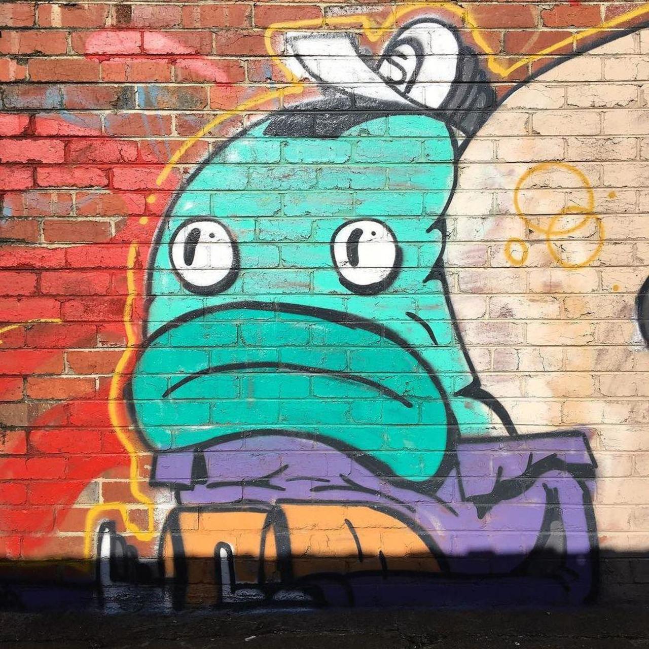 RT @artpushr: via #sqbrii "http://bit.ly/1Mal4sw" #graffiti #streetart http://t.co/uZG38N0BLp