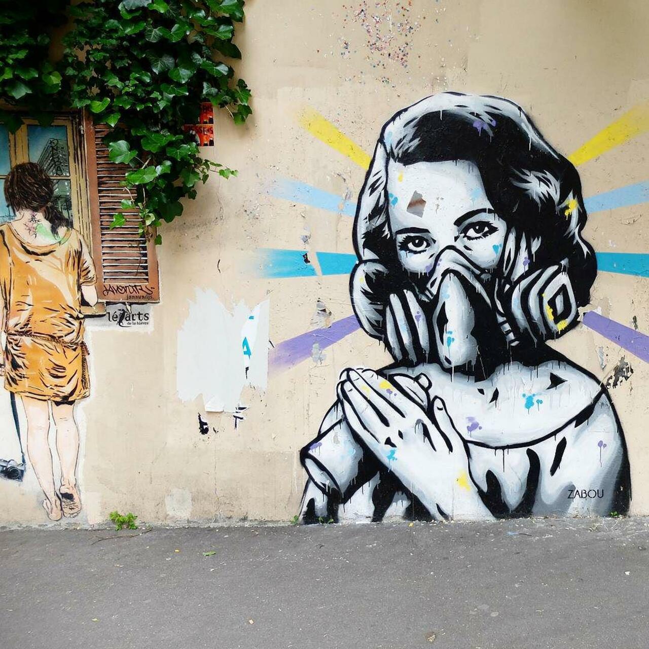#Paris #graffiti photo by @alphaquadra http://ift.tt/1M9KaHV #StreetArt http://t.co/xoMYbXrB2r