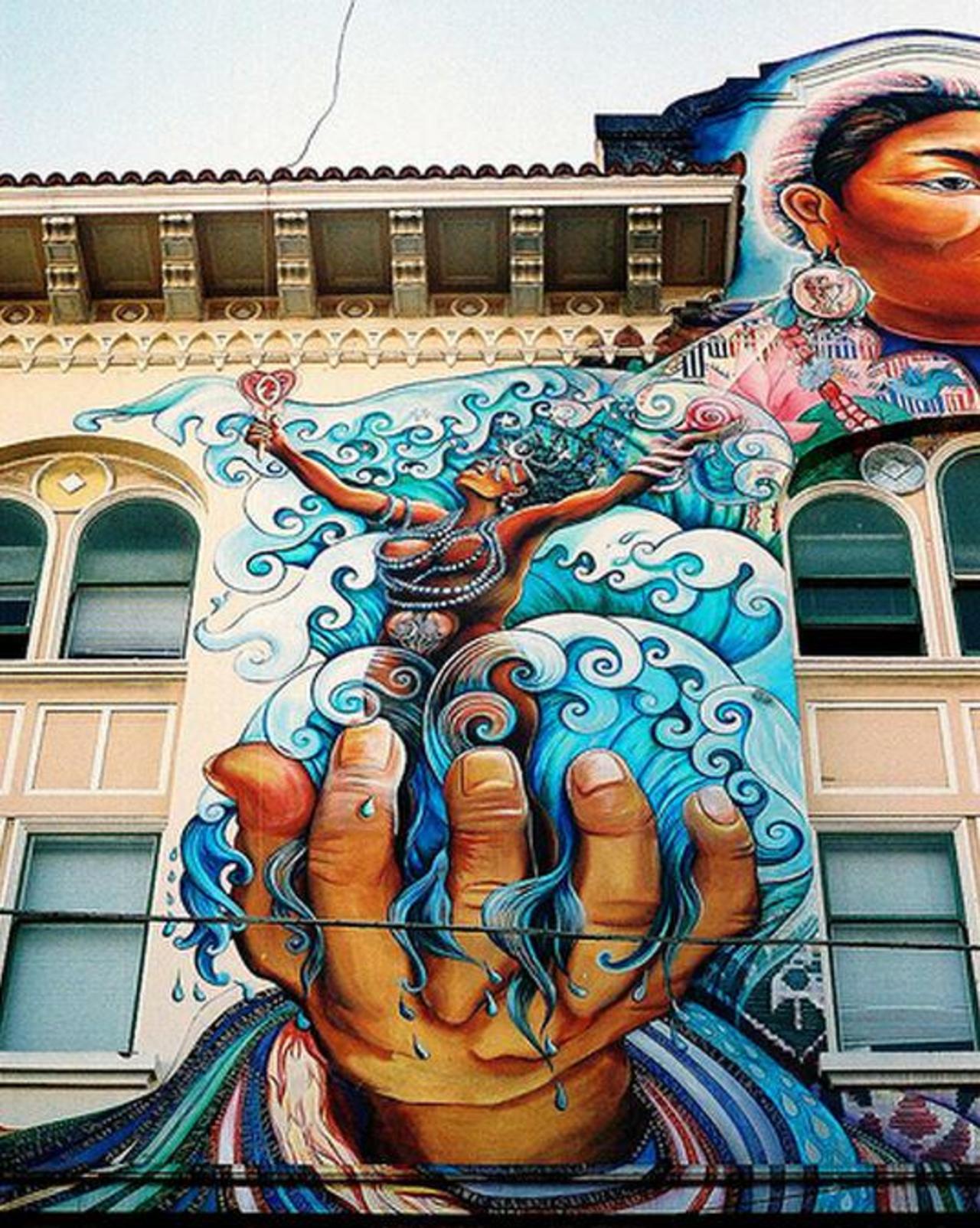 RT @Nad2107: "@5putnik1: Sea Goddess  • #streetart #graffiti #art #funky #dope . : https://t.co/xcw8wkpMMk" ☆ ☆ ☆