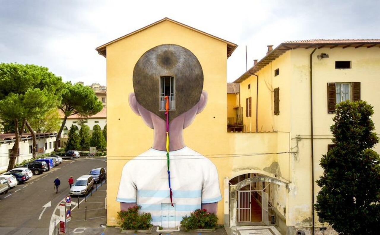 #streetart (#Italy #Arezzo at #Icastica2015 - Julien Seth @seth_globepainter) #art #urbanart #graffiti #sprayart #cra http://t.co/FAb43bbaiV