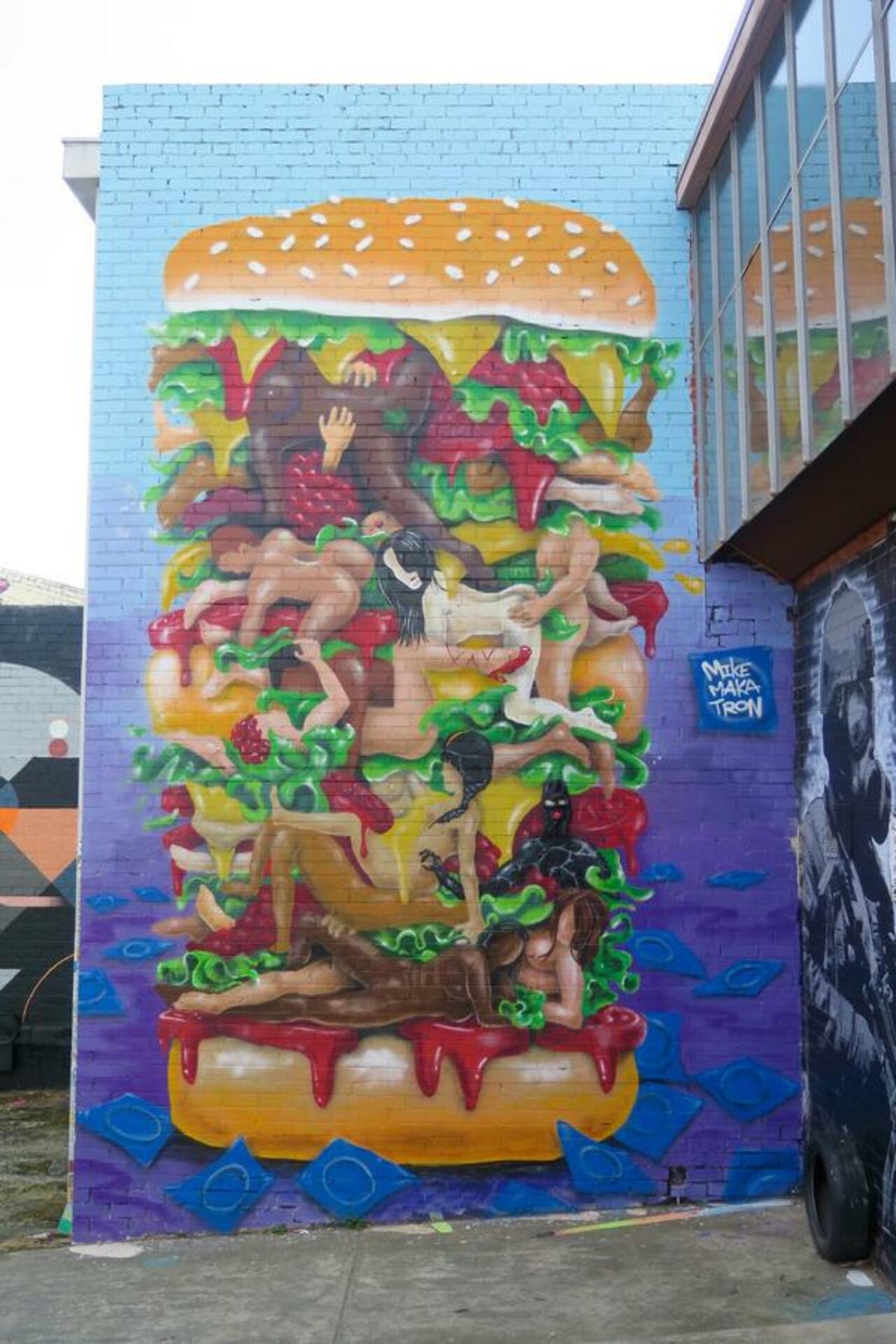RT @BeArtist_BeArt: "Spicy Burger - by Makatron"   #art #streetart #graffiti #australia #melbourne 

https://beartistbeart.wordpress.com/2015/10/01/spicy-burguer-by-makatron/ http://t.co/O1vpiC7Huw