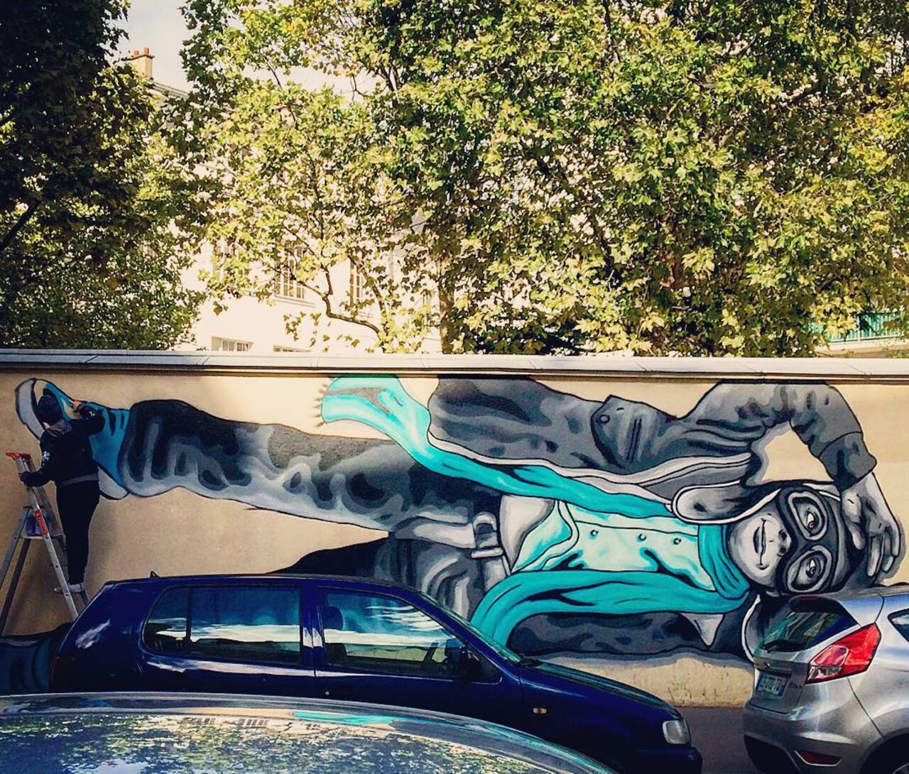 RT @circumjacent_fr: #Paris #graffiti photo by @julosteart http://ift.tt/1LBvZ41 #StreetArt http://t.co/G1kTMWYaUG
